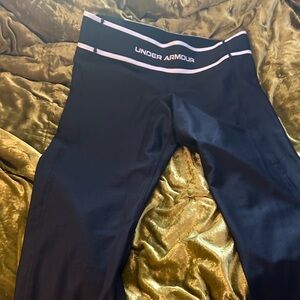 Black full length compression high rise tight